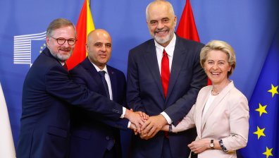 Фон дер Лайен: РСМ и Албания отварят преговорите за ЕС, ще получат нови възможности