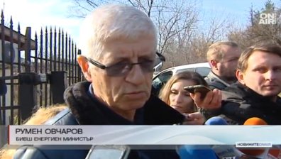 Румен Овчаров на разпит заради АЕЦ "Белене"