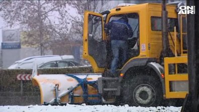 Две катастрофи блокираха заснежената АМ "Хемус"