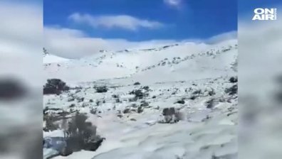 Необичайно явление: Сняг затрупа югоизточните части на Южна Африка
