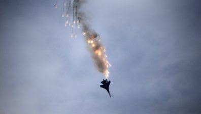 Военен самолет се разби в Грузия, пилотът е загинал