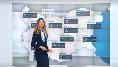Жълт код за силен вятър в 10 области у нас