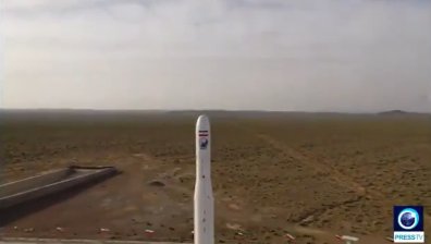 Иран изстреля военен сателит в орбита (+ВИДЕО)