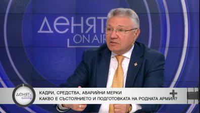 Шаламанов: България има проблем с армията, в Украйна не всичко се решава с пари
