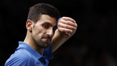 Джокович доближава защитата на титлата си в Мастърса в Париж, преодоля Музети с 6:0, 6:3