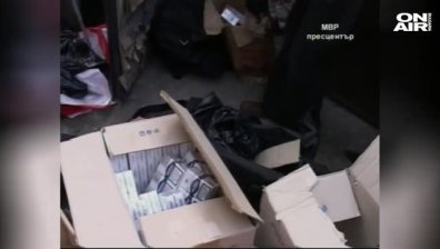 1680 кутии контрабанди цигари бяха задържани на Капитан Андреево
