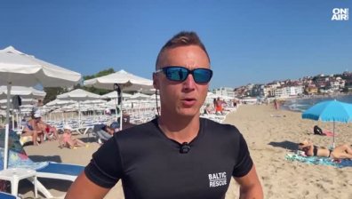 Спасители в Созопол припомниха "златните" правила на плажа