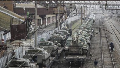 Военна мобилизация в Украйна и руско настъпление към границата