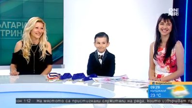 7-годишно българче спечели медали на конкурс за таланти в Холивуд