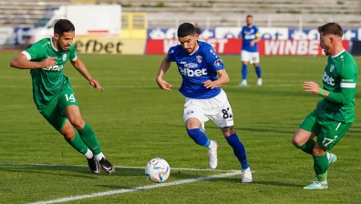 "Берое" разби с 4:0 "Спартак" (Варна)