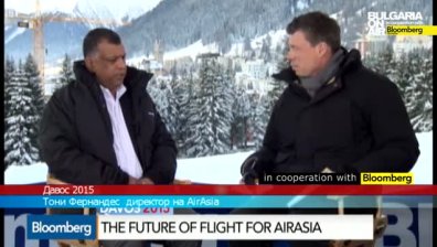 Тони Фернандес-AirAsia в Давос 2015