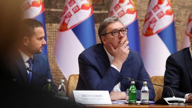 Вучич: Сърбия е смачкана като трева, върху която се сблъскат слонове