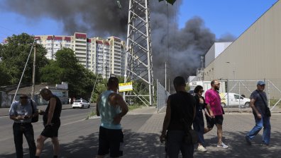 Жертва, ранени хора и разрушени сгради при руски удар по Украйна