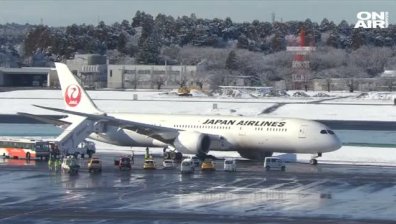 Самолет на японските авиолинии излезе от пистата при кацане и затвори летище в Токио