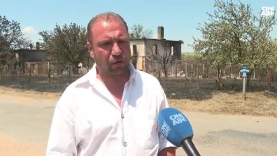 Пострадалият в огъня Светослав спасил човешки живот, но паднал лошо от водоноската