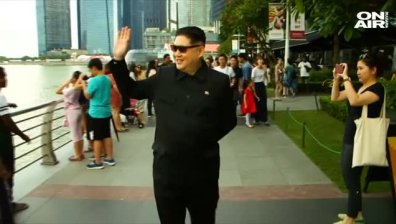 Арестуваха двойник на Ким Чен Ун в Сингапур