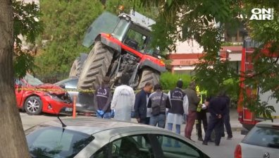 Тракторист предизвика хаос в центъра на Анкара, полицаите го простреляха