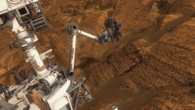 Curiosity откри следи от древно езеро на Марс