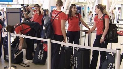Волейболистките тръгнаха за европейското