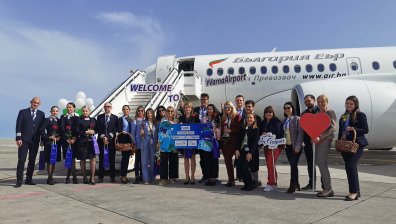 "България Еър" стартира новата линия Варна - Париж - Варна