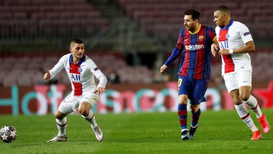 ПСЖ разгроми "Барса" с 4:1, Мбапе засенчи Меси на "Камп Ноу"