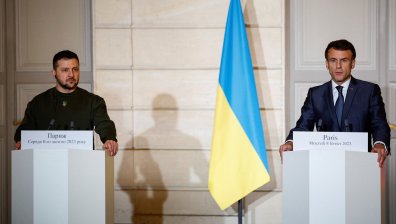 Макрон: Готови сме да съпроводим Украйна към победата, мира и Европа