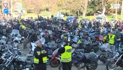 Нощно каране в София в памет на загиналите мотористи