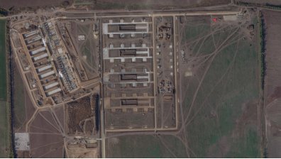 За 6 седмици: Русия вдигна огромна база за реактивни дронове край Ростов