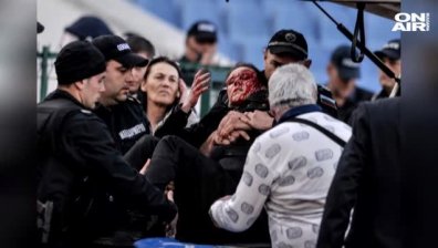 Колега на ранената полицайка - готов да пази следващото дерби