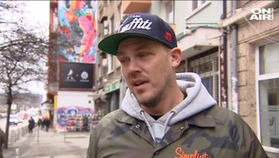 Световноизвестният графити майстор Тристан Итън с творба в София