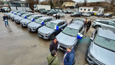 МОСВ получи нови джипове за управление на зоните по "Натура 2000" (СНИМКИ)