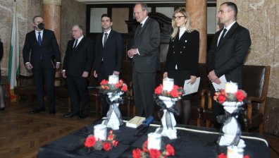 Възпоменателна церемония в СУ за жертвите на Холокоста
