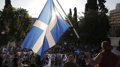 Протест срещу затягането на Ковид мерките в Гърция