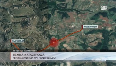 Петима, сред които 2 деца, загинаха при челна катастрофа край Варна (Видео)