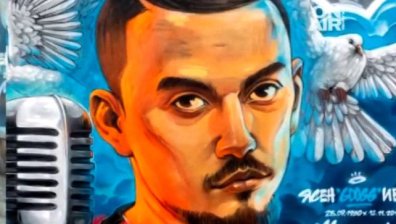 Първи по рода си мемориален графит на рапъра G Dogg в София