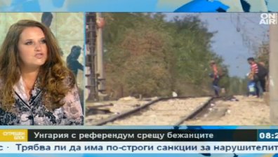 И България трябва да проведе референдум за бежанците, заяви Лидия Делирадева