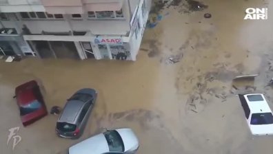 7 души са в неизвестност след наводненията в Турция