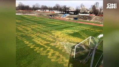 Пелето алармира за хулигански акт срещу стадиона на "Левски-Раковски"