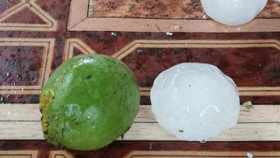 Едра градушка след жегата нанесе щети в различни части на страната