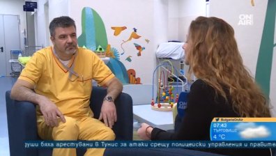 Състоянието на оперираното 4-месечно бебе е много добро