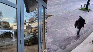 Кадри от нападението срещу българското посолство в Скопие, прокуратурата разследва (+ВИДЕО)