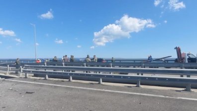 Русия: Съпрузи са загинали при удара на Кримския мост, дъщеря им е в тежко състояние