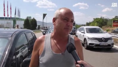 Огненият Ад на АМ "Тракия": Шофьори пътуват с часове, евакуираха служители