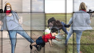 Унгарската операторка, ритала бежанци, със забрана да влиза в парламента