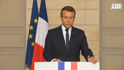 Задържаха мъж, планирал убийството на Еманюел Макрон