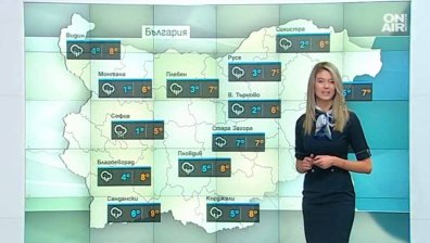 Очаква ни дъждовен ден, а в Предбалкана - мокър сняг