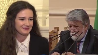 Тя е на 25, той на 70. Най-младият и най-възрастният сред депутатите в 48-то НС