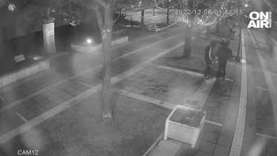 Вандали трошат коледната украса в Благоевград, за да впечатлят момичета (+ВИДЕО)