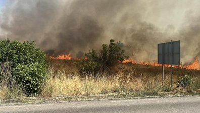 "Кугър" и военни помагат срещу пожарите в Благоевград, Хасково и Ямбол