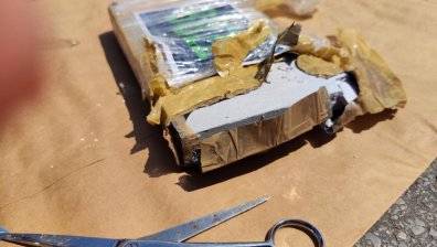 Акция по сигнал: Хванаха мъж с 4 кг кокаин, укрит в резервна гума на кола (+СНИМКИ)